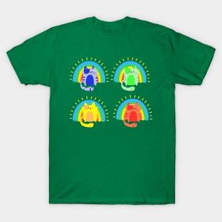 Rainbow Cats T-Shirt